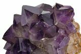 Beautiful, Purple Amethyst Crystal Cluster - Congo #148646-3